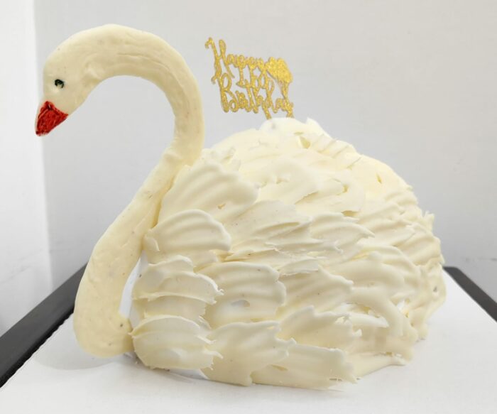 Swan cake