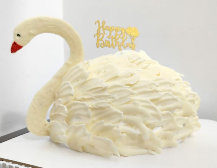 Swan cake